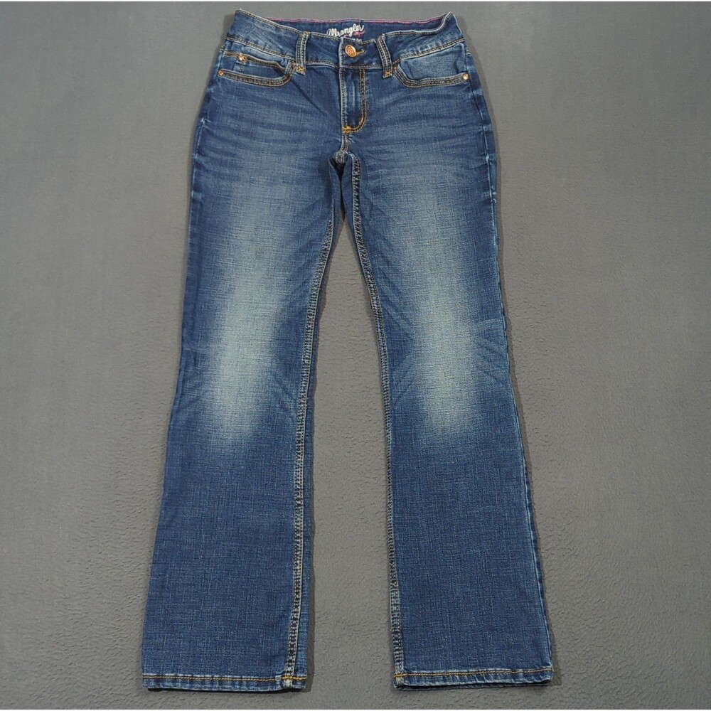 Wrangler Jeans Women's 3x32 Blue Retro Mae Mid Rise Bootcut Western Cowgirl
